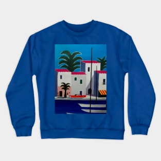 Vintage Travel Art - Havana Crewneck Sweatshirt